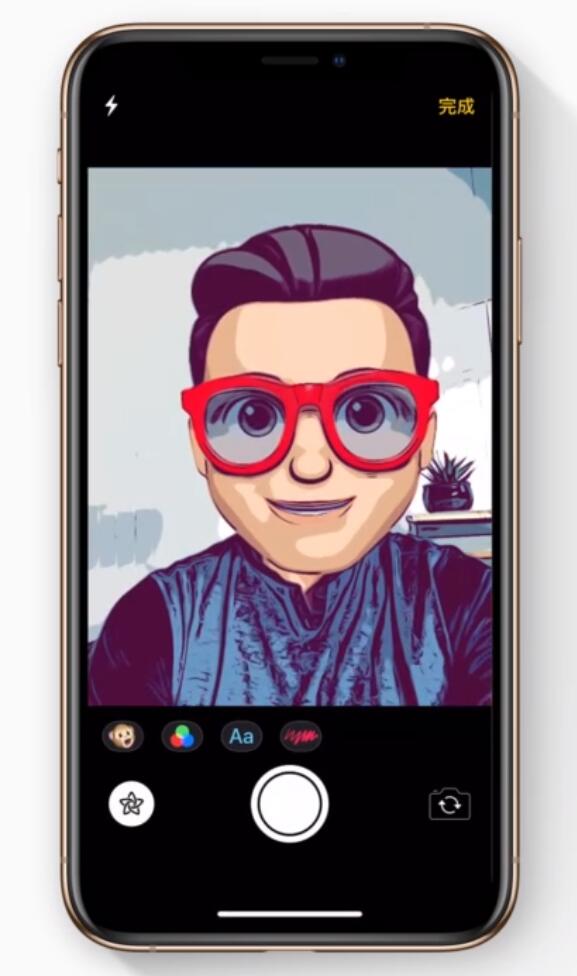 友谊苹果手机维修分享如何在 iPhone 12 上使用拟我表情拍摄照片 